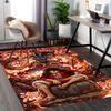 1pc Naruto Vs Pain Carpet Rug for Bedroom Living Room Decor Sofa Home Game Area Rug Non-slip Floor Mat. D7270114