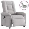 VidaXL Electric Recliner Chair Cloud Grey Fabric, Electric Chair for Elderly, Recliner Chair, 3303243