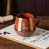 Ręcznie Malowany Ceramiczny Kubek do Kawy