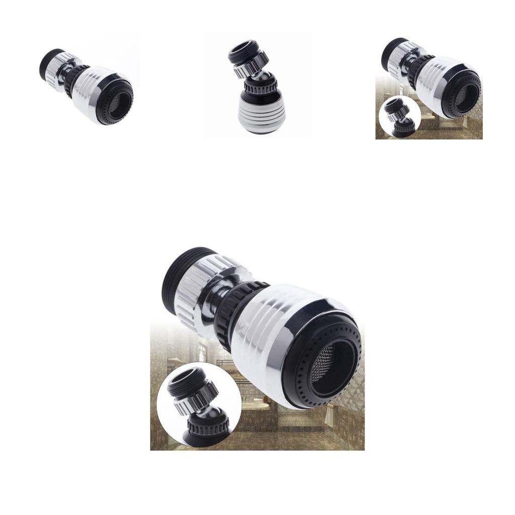 Versatile 360 Rotation Swivel Diffuser Tap Adapter For Efficient Water Savings