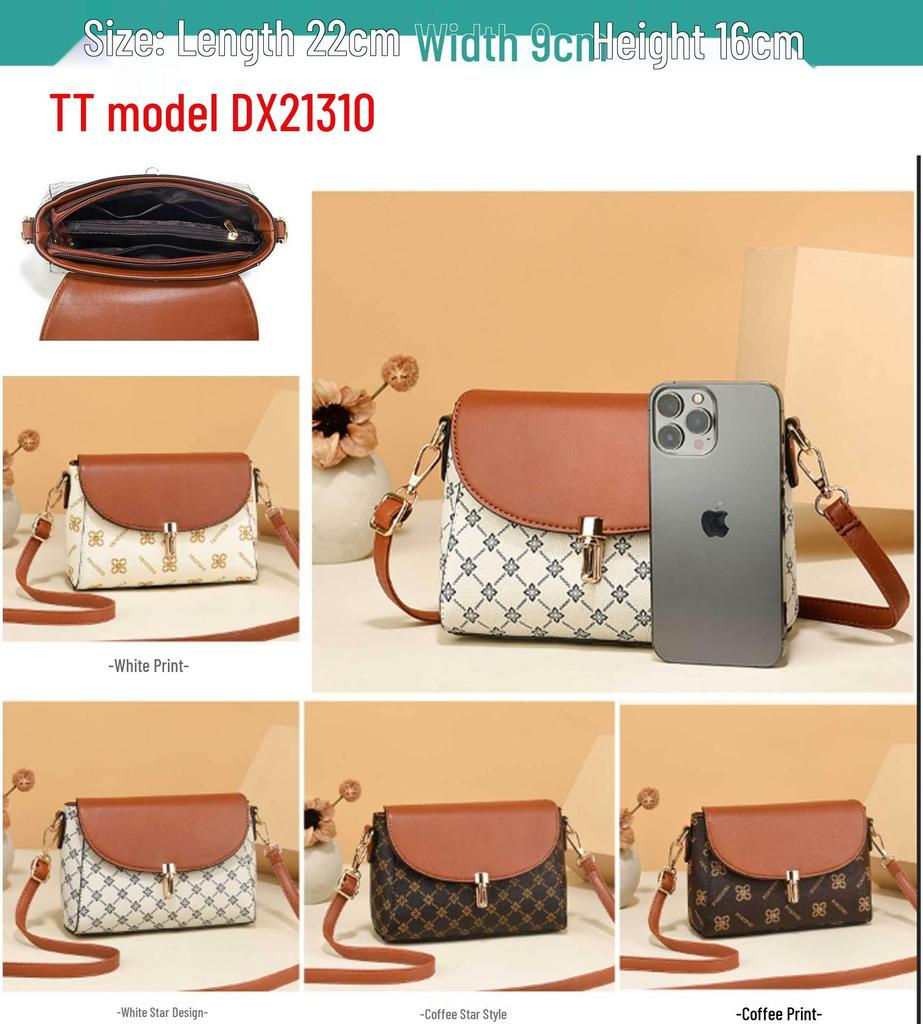 Women's Crossbody Shoulder Bag - 2025 Fall/Winter Collection, Popular Luxury Small Underarm Bag