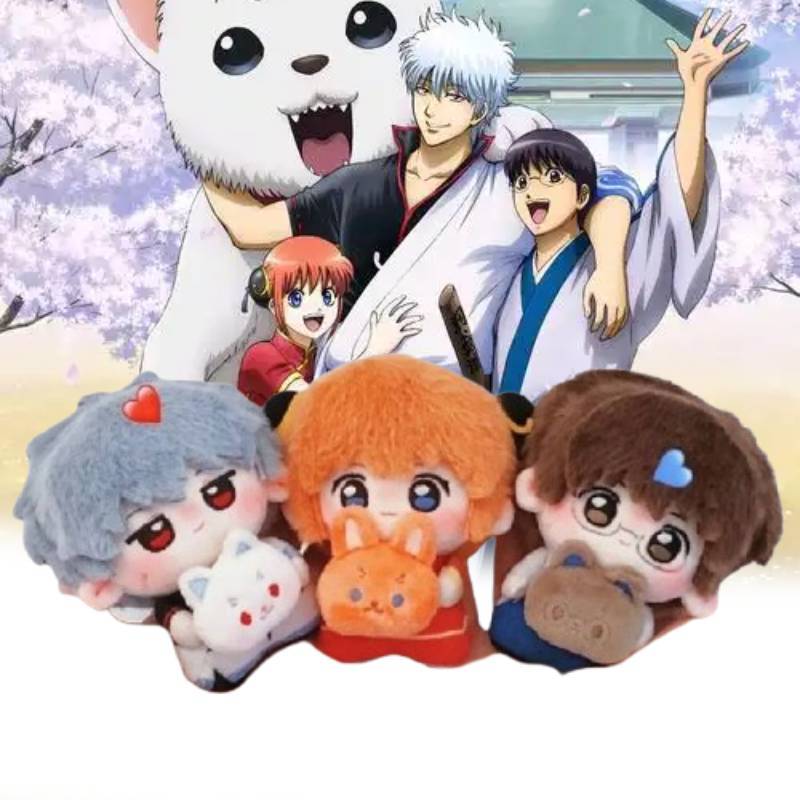 Gintama Plush Doll With Cotton Filling For Collectors And Kids