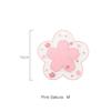 1PC Cherry Blossom Coaster Tea Cup Mat Kawaii Flower Shape Placemat Heat Resistant Table Mats Mug Protector Pad Drink Cup Mat