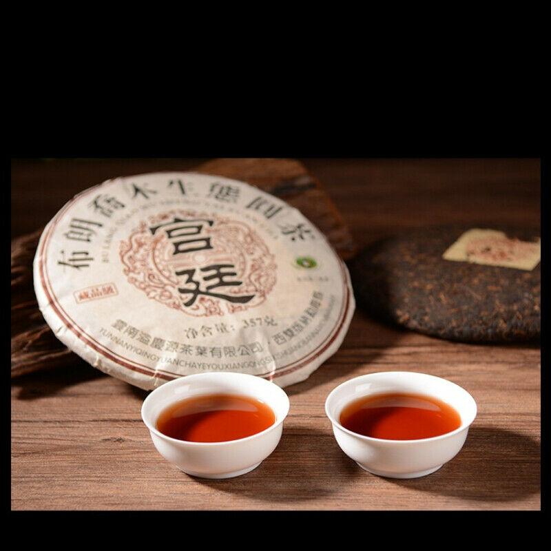 357g Palace Old Pu-Erh Cooked Tea Cake Premium Yunnan Ecological Pu'er Black Tea