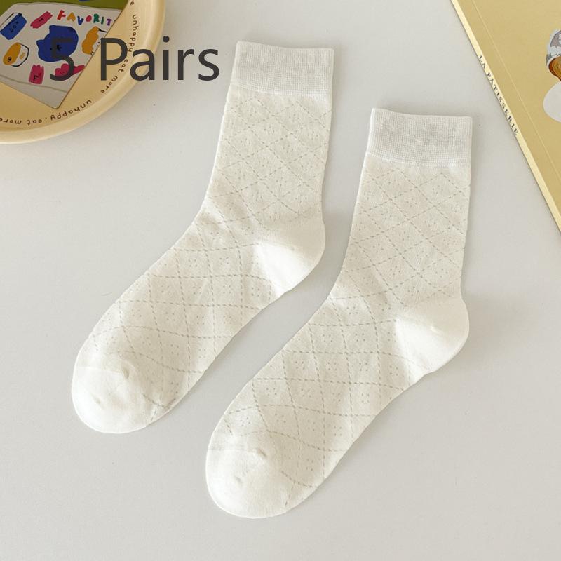 

5 пар женских летних тонких дышащих носков с бантом без косточек 5 Pairs