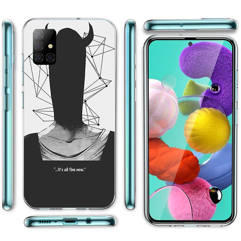Oyasumi Punpun Phone Case for Samsung Galaxy A52 A51 A50S A12 A22 A32 A72 A10S A30S A31 A71 Note 20 Ultra 10 Plus S10 Galaxy A52