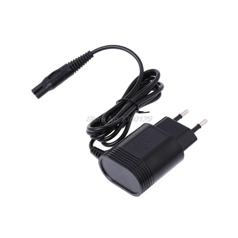 2-Prong Charger EU Plug Power Adapter Electric Shaver Charger for PHILIPS Shavers HQ8505/6070/6075/6090 O06 dropship