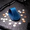 Boston Leather Racket Coin Purse - Portable Crazy Horse Leather EDC Tactical Case