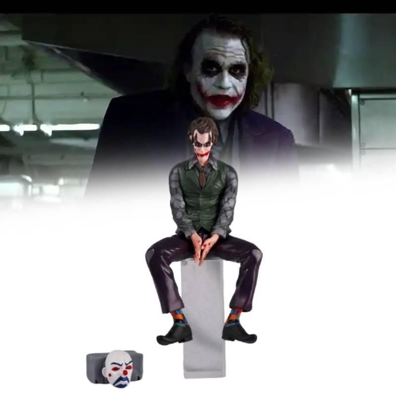 Origin Movie Joker Sitting Position Action Figure Model Toy Doll Gift Decoration