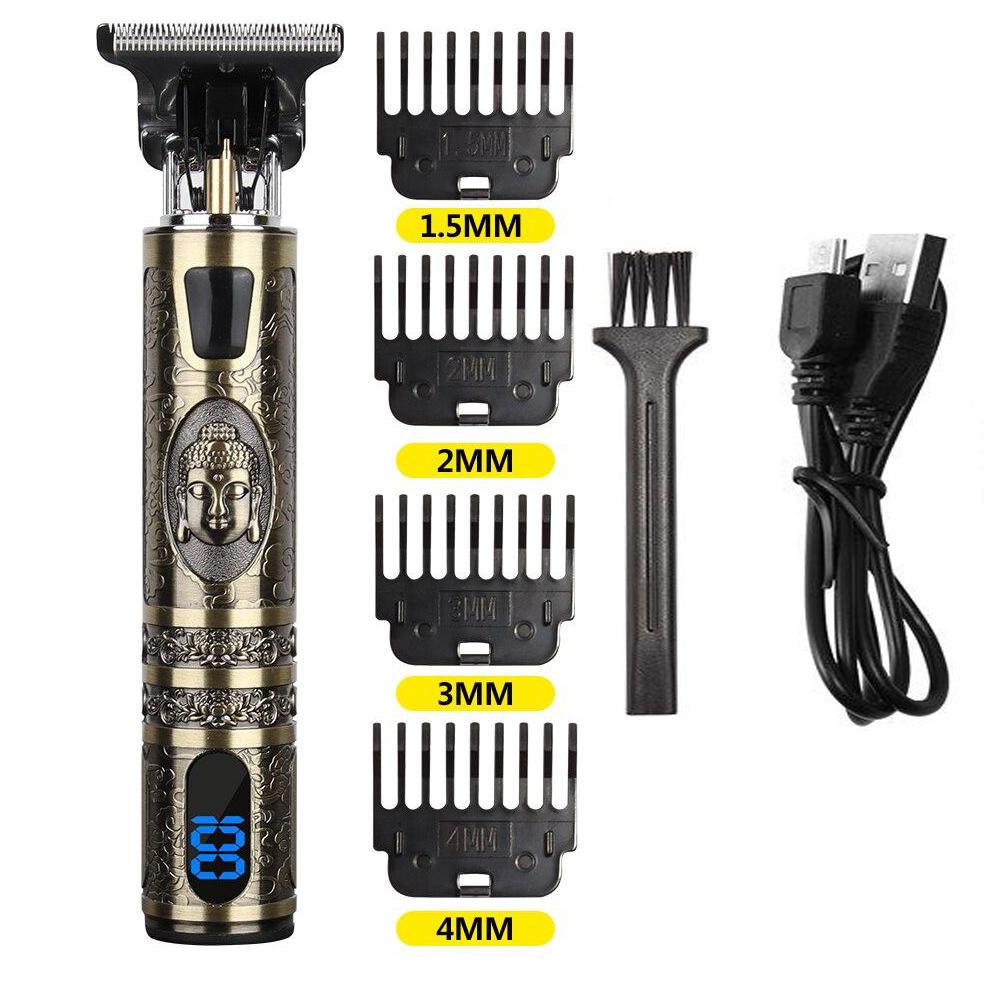2023 Electric Hair Clipper Hair Trimmer For Men Rechargeable Electric Shaver Barber Hair Cutting Machine For Men Hair Cut