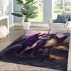 Gothic Style Floor Rug Office Rug Suitable for Playrooms Decorate Room Balcony Game Room Antislip Carpet Office Home Decor Gift for Festivals