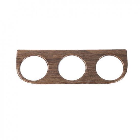 For Jeep Wrangler JK 2011-2017 Wood Grain Console AC Switch Control Panel Trim