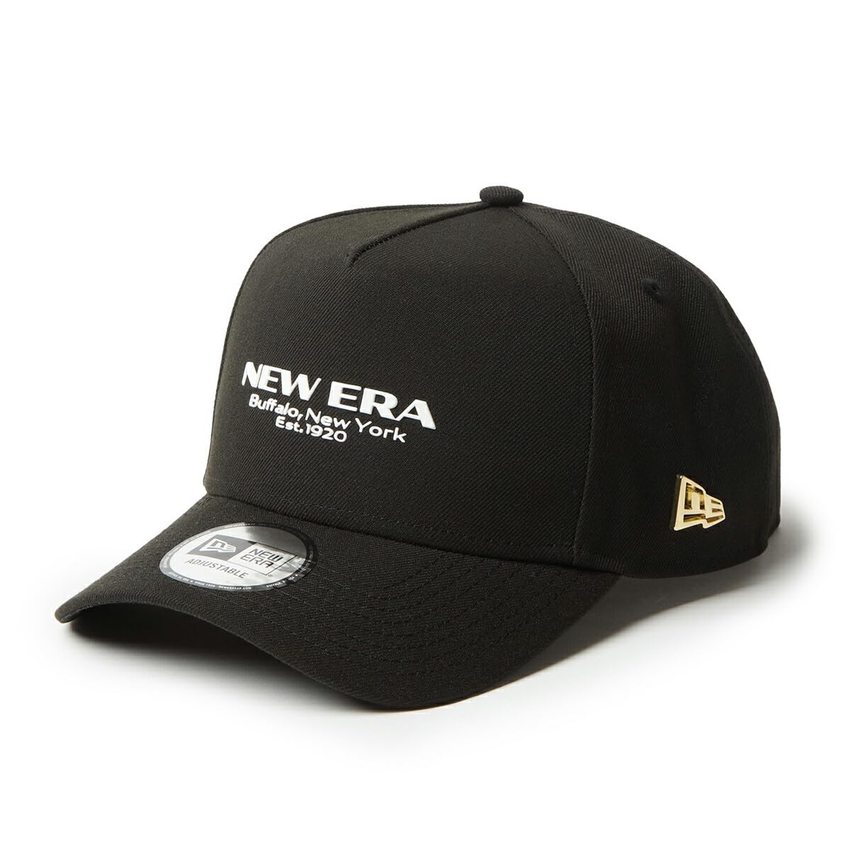 

New Era 940AF TPU METAL BLK Cap with Metal Flag Free Size Logo, Black, чёрный