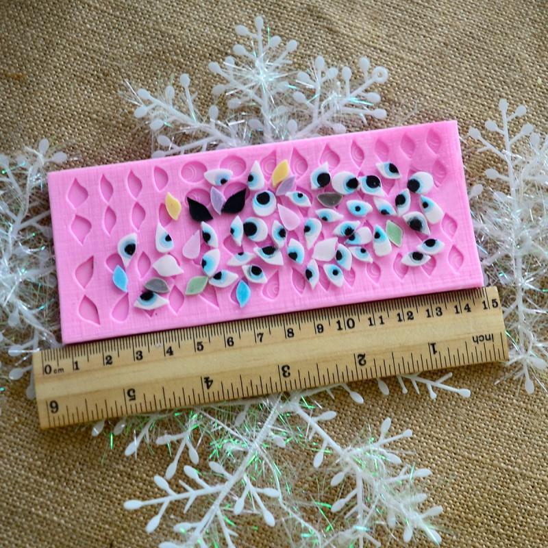 Форма для глаз, форма для торта, инструменты для украшения торта, помадка, силиконовые инструменты для торта