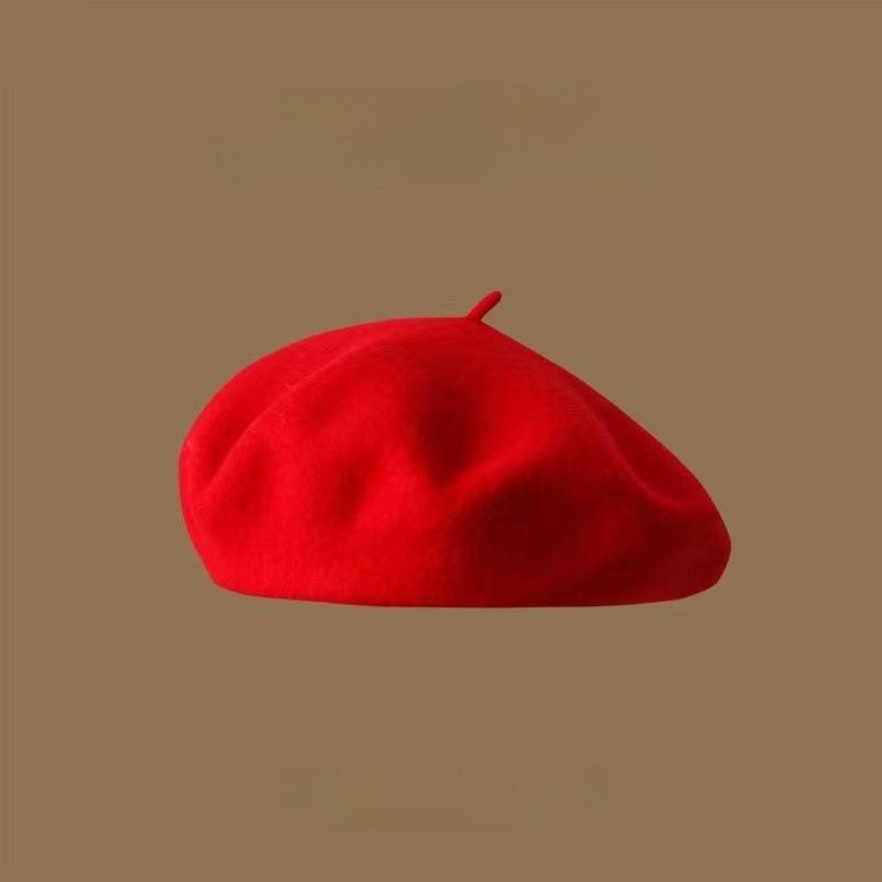 Wool Beret Hat For Women With Breathable Cotton Material And Vintage Style For Fall 2023