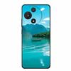 For TCL 605 Case Fashion Flower Protective Black Silicone Soft TPU Back Cover Case For TCL 60 5G 60 SE Case 60SE Coque Funda Bag