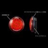 CAT EYE WEARABLE X CLIP-ON LIGHT Rechargeable Safety Light 544-2601 SL-WA100 Bicycle Light