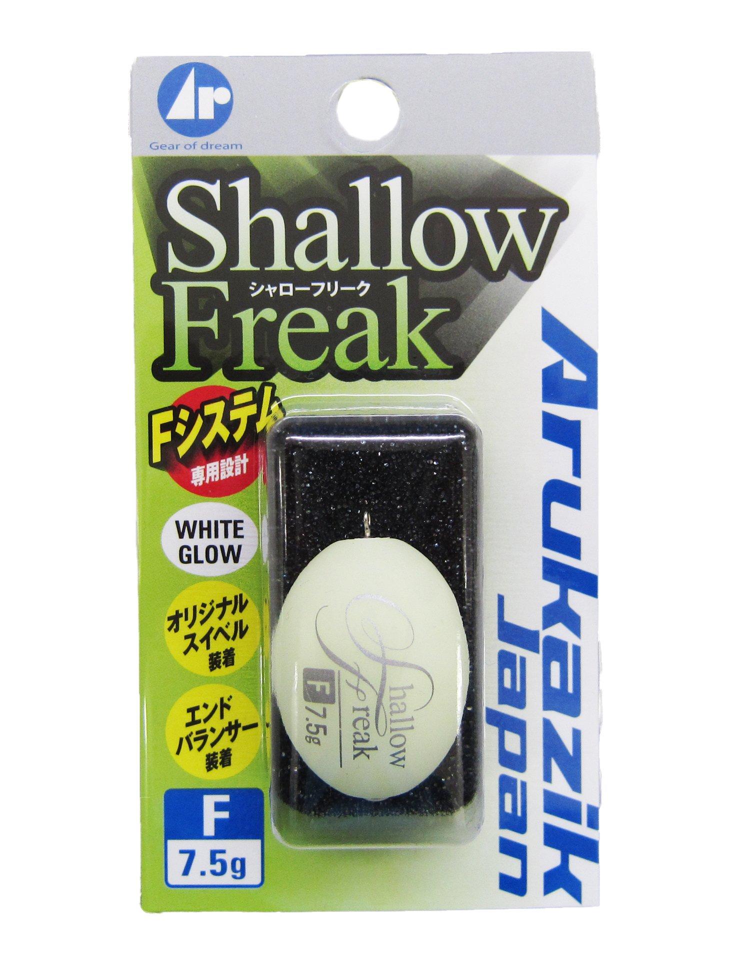 

Arukazik Japan Kizakura Shallow Freak Floating White Glow 25011 7.5g