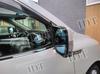 IDT Nissan E52 Elgrand Door Mirror Rain Custom Side Mirror Garnish Turn Signal Mirror Highway Star Rider Mini Cloth Included Door Mirror Visors,