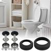 2Pcs Universal Toilet Tank To Bowl Gasket Set Stainless Steel Rustproof Bolt Hardware Kit Toilet Cistern Seal Kit with Gaskets