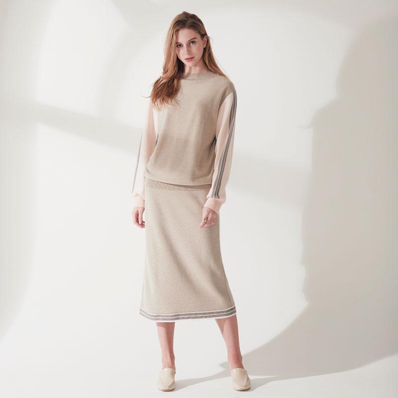 NOT Soft Wool Knit Two Piece