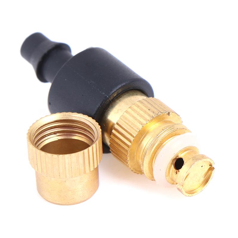 5Pcs Portable Atomizing Sprayers for 4/7mm Hose Universal Copper Misting Fog  Cooling Nozzles