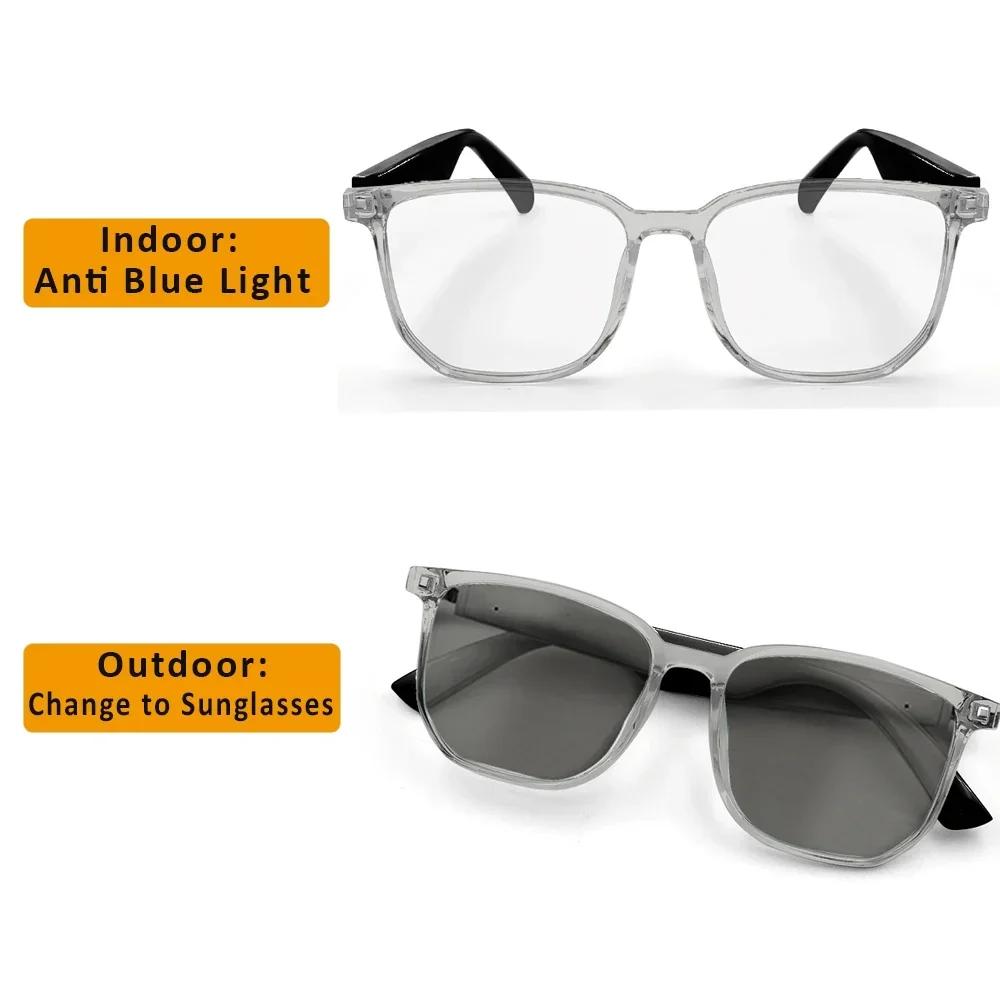 Smart Bluetooth Sport Audio Glasses Wireless Call Music Playback Earphone Anti Blue Light UV Protection Sunglasses for Men Women