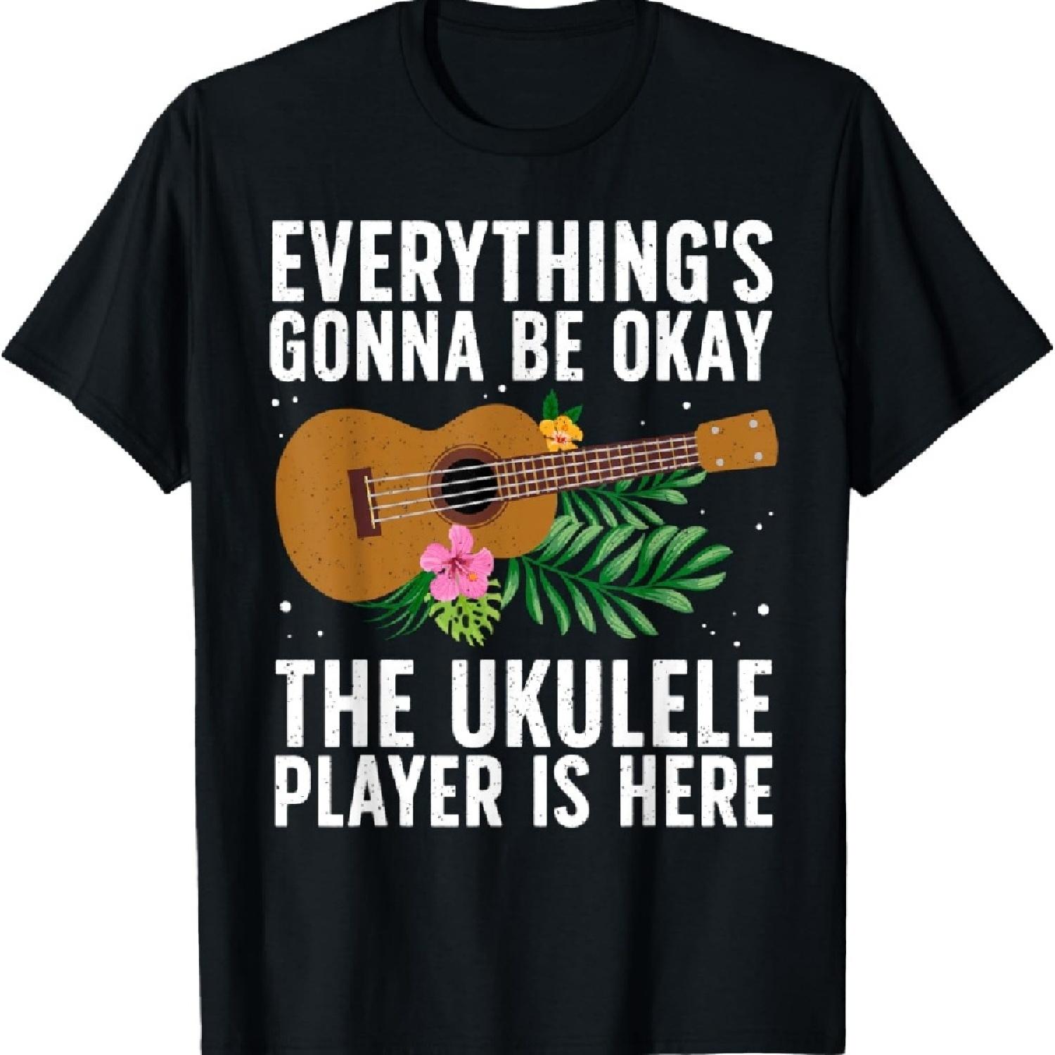 

Cool Ukulele Player Design For Men Women Uke Ukulele Lover T-Shirt XXXXXL чёрный
