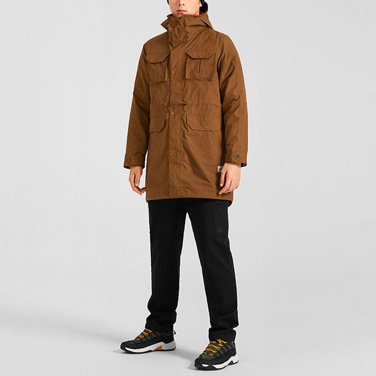 THE NORTH FACE Urban Exploration Waterproof, Windproof, Breathable, Water Repellent Windbreaker Jacket Men's Brown NF0A5B1A-0M2