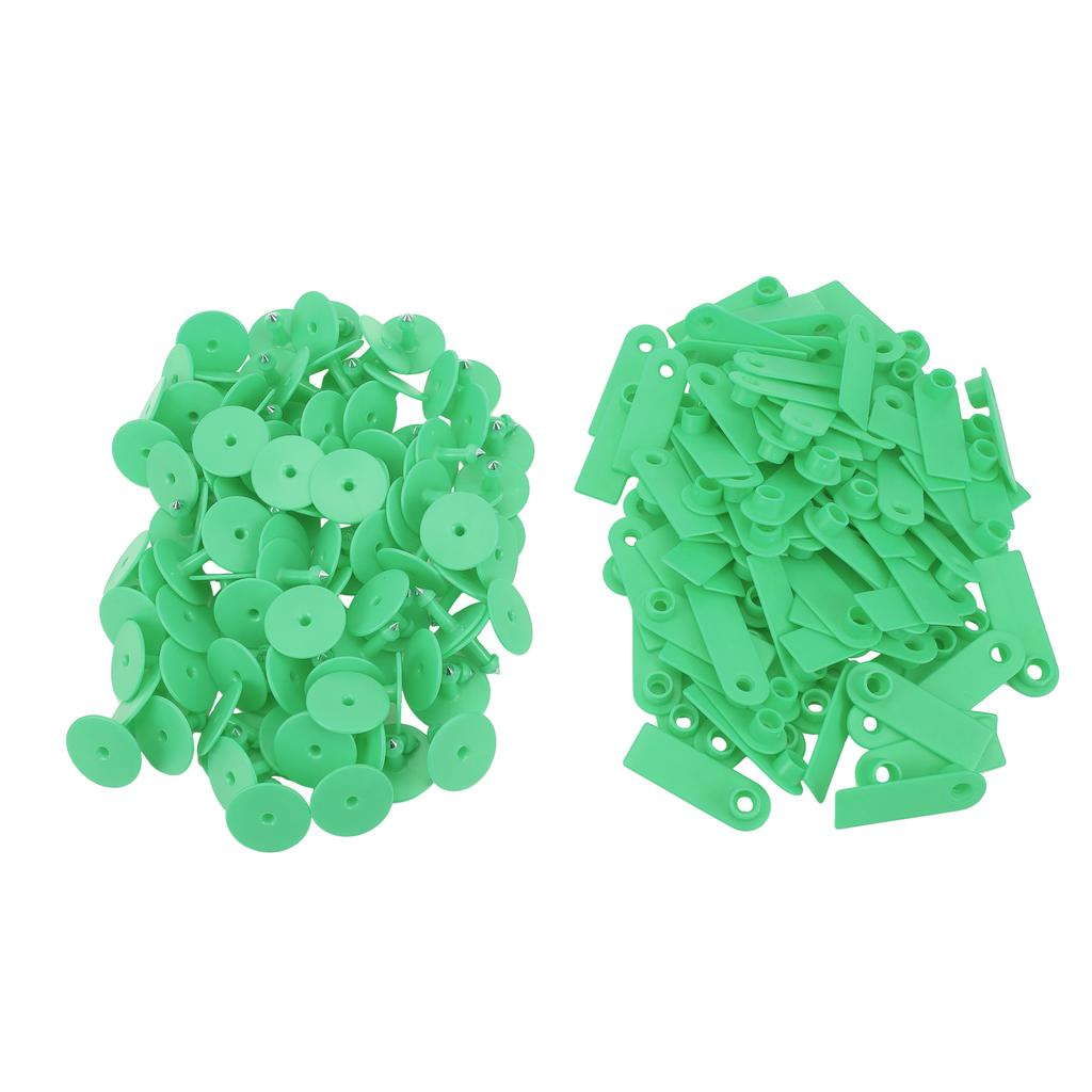 100pcs Animal Blank Ear Tags Goat Sheep Pig Livestock TPU Ear Tags for Farm Animals