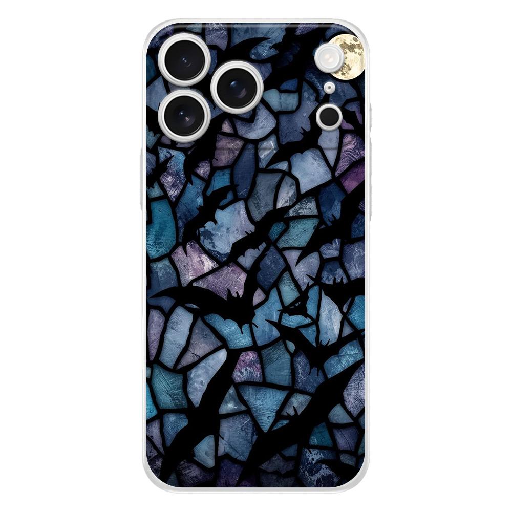 Weiche Handyhülle für iPhone 17 Air 16E 16 11 15 14 Pro MAX 12 13 7 8 Plus SE Osterhülle Schutz Goth Vampir Fledermaus Tier