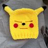 Personalized Funny Handmade Knitted Hat April Fool's Day Halloween Makeup Party Cosplay Supplies Headgear Mask