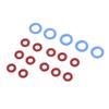 17PCS Coffee Machine O Loop Seal Replacement Kit Silicone 5PCS Large Washer 12PCS Small Gasket for BES900 920 980 990