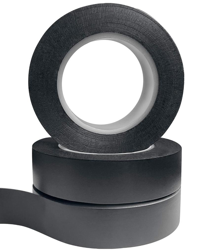 Black Flame Retardant Electrical Insulation Tape Strong Adhesive Wire Harness Tape for Electrical Wiring Waterproof Tape