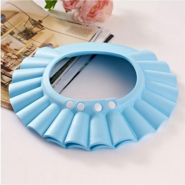 Adjustable Waterproof Baby and Toddler Shampoo Cap with Ear Protection