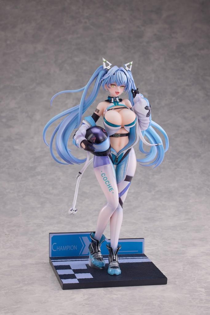 1/7 Maßstab PVC & ABS bemalte Figur von "Motorradmädchen Ayla" basierend auf Mishnes Originalillustration