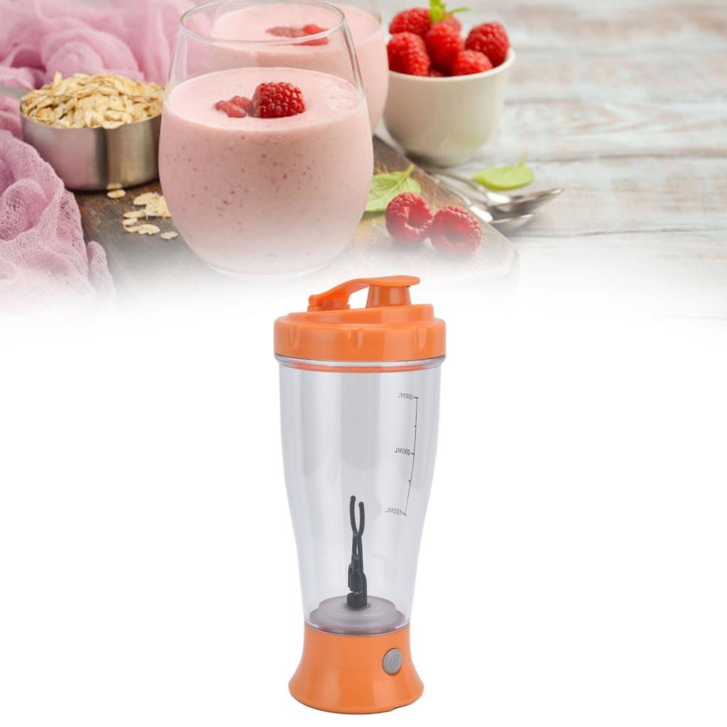 Electric Mixing Cup Simple 350ml Coffee Milk Shaking Bottle Automatic Shaker Cup