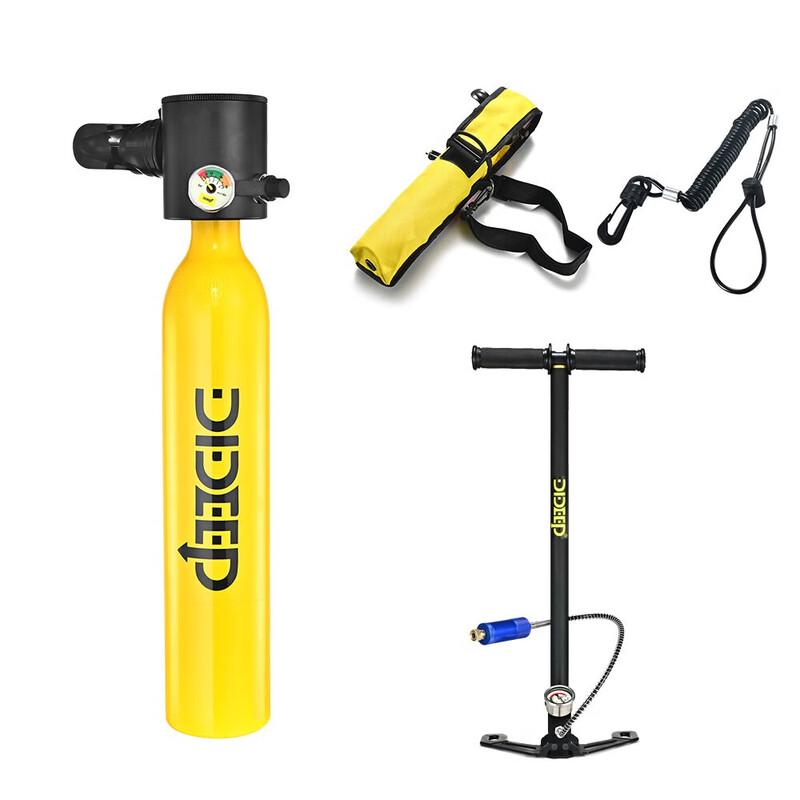 WEZHO 0.5L Scuba Oxygen Tank Set