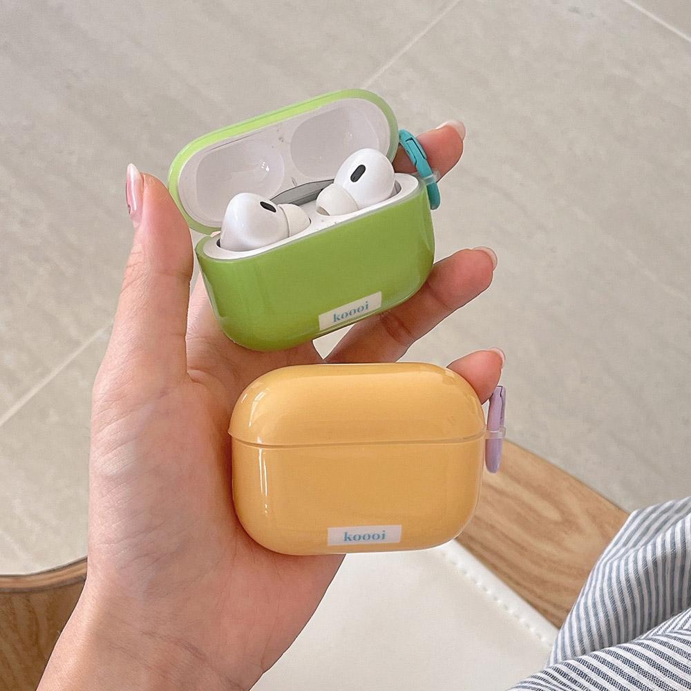 Korea Candy Silicone Soft Shell For AirPods Pro 2 Protection Cover For AirPods 1 2 3 Cute Lovers Shockproof Earphone Cases