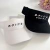 Bride Squad black white Visor Hat Friends Themed Bachelorette Party bridal shower beach pool wedding Bridesmaid proposal gift