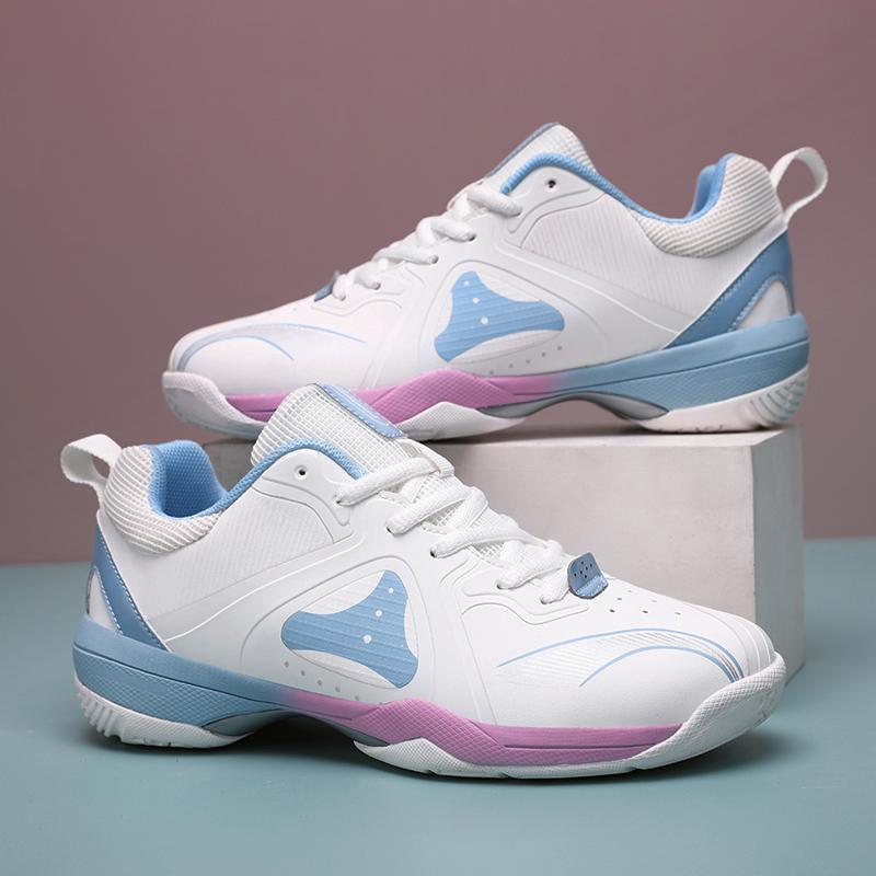 

Новые кроссовки для бадминтона для пар 2025 года, нескользящие тренировочные кроссовки для бадминтона, удобные кроссовки для бадминтона, дышащие кроссовки для улицы 36 синий