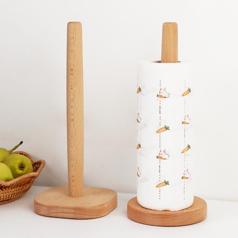 Multifunctional Sturdy Wood Tissue Roll Storage Holder with Elegant Designs and Animal Figures Portable for Daily Use