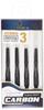 Cosmodarts Fit Shaft Carbon Hybrid Spin C Black 3