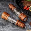 Wooden Spice Grinder Manual Salt And Pepper Grinder Set Cute Organic  Sustainable Wood Salt Pepper Mill Grinder