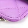 Used CHANEL Shoulder Bag Matrasse lambskin Purple Phone case
