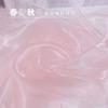 Water Light Crystal Organza Fabric Shiny By The Meter for Clothes Wedding Dress Children's Clothing Sewing Cloth Smooth White