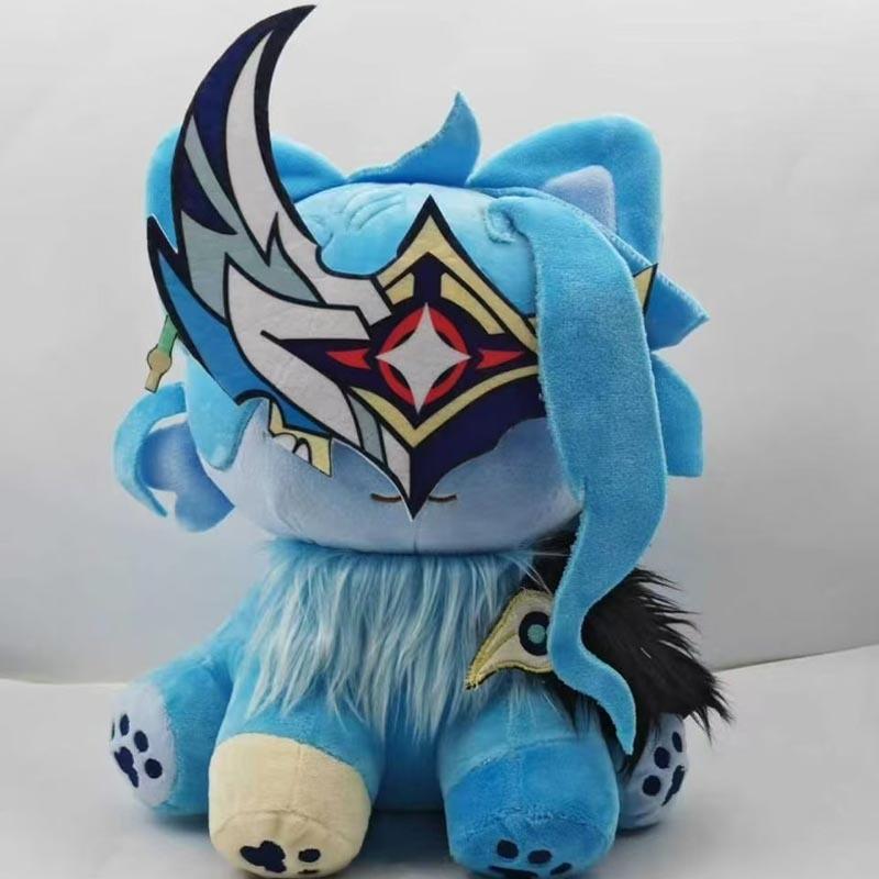 Nieuwe Genshin Impact Il Dottore Pluche Schattige De Dokter Zandik Pluche Speelgoed Kawaii Anime Accessoires Knuffelkussen Poppetje Speelgoed Fans Cadeau
