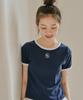 ANOETIC Anc Coloring Logo Tee_Navy