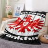 Eintracht Frankfurt Print FlAannel Blanket, High quality Comfortable for All Seasons, Home Decor, Warmth and Comfort