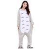 Adult Cartoon Red Dinosaur Flannel Onesie Pajamas for Autumn/Winter